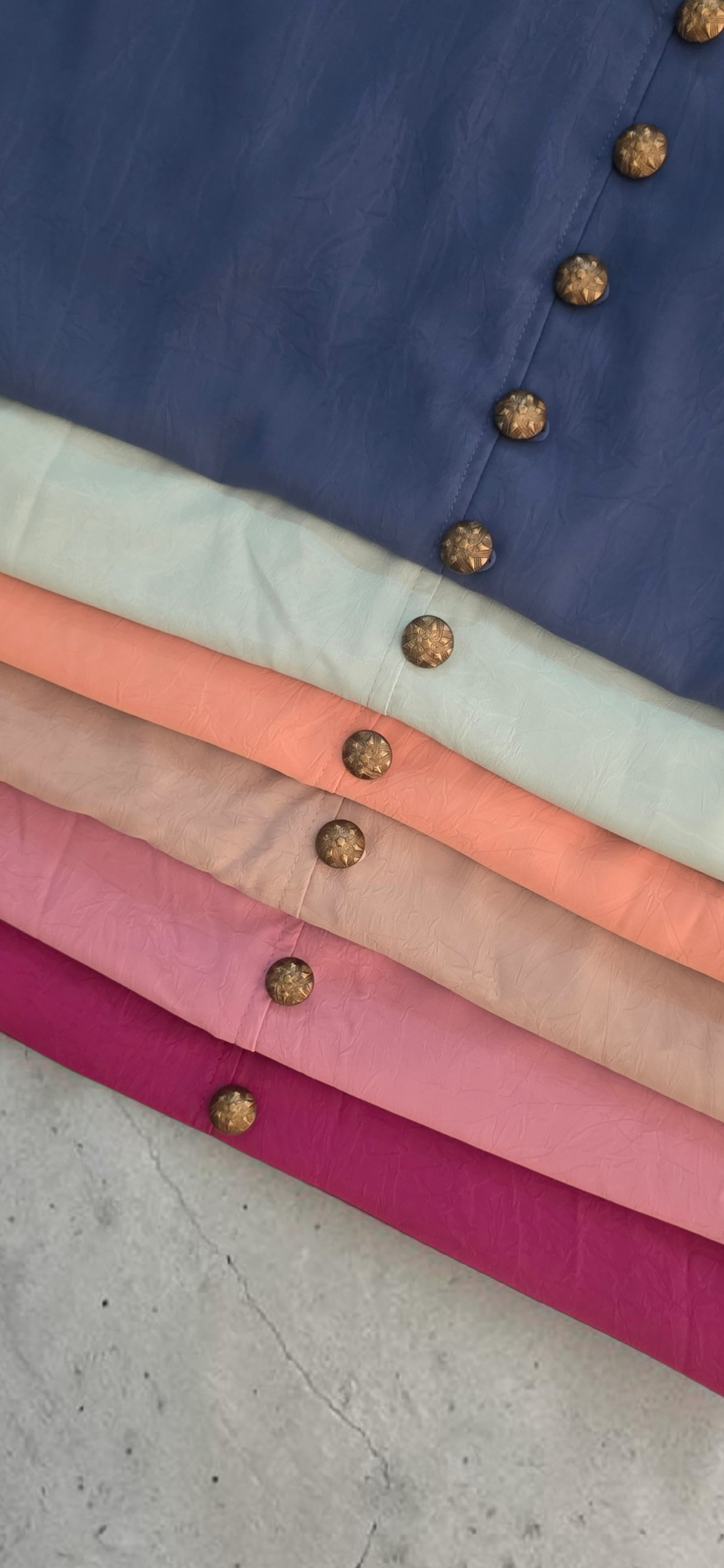 Rustic pastel Skirt Fuchsia