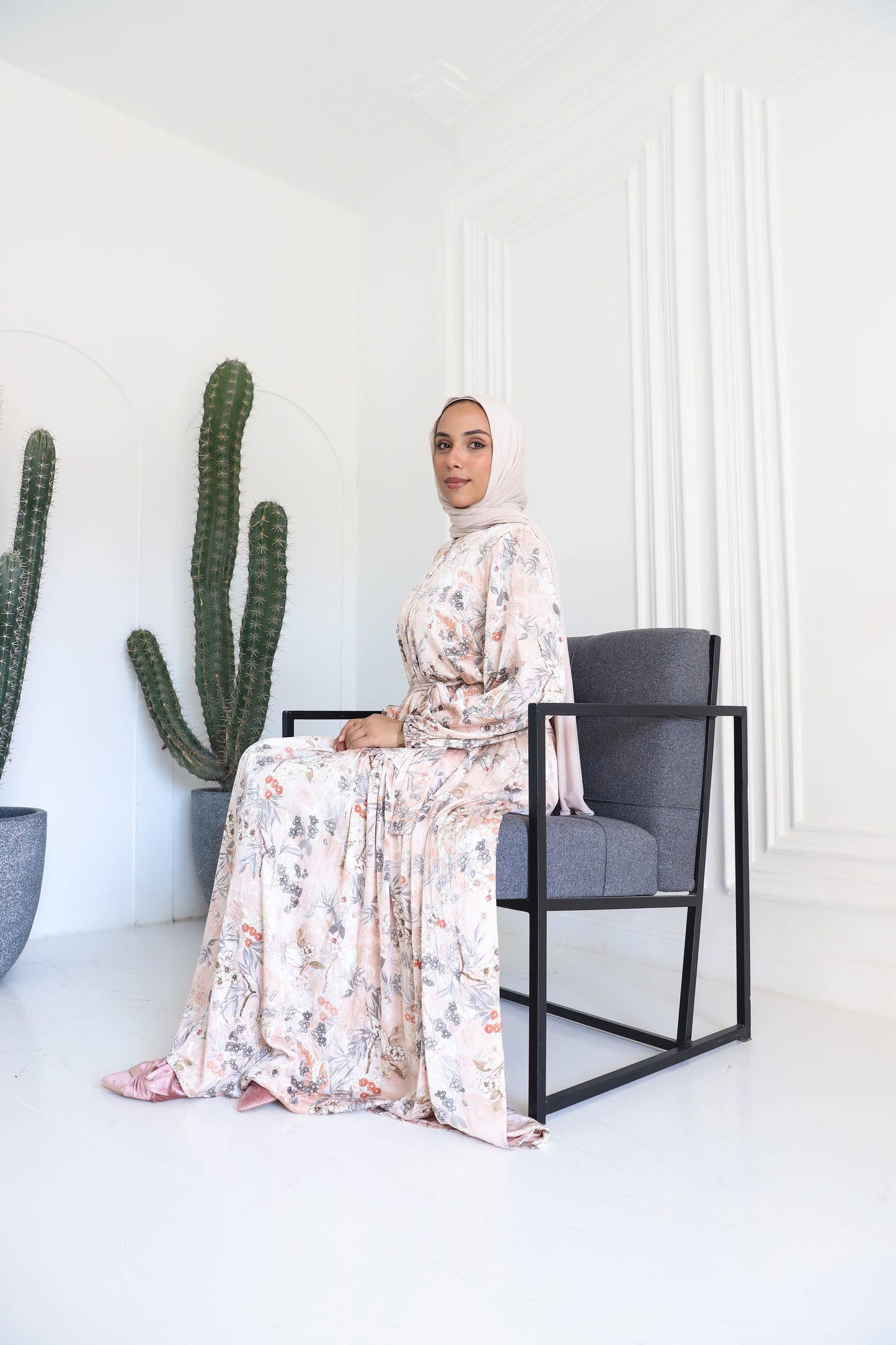 Vintage bloom Dress in Rose