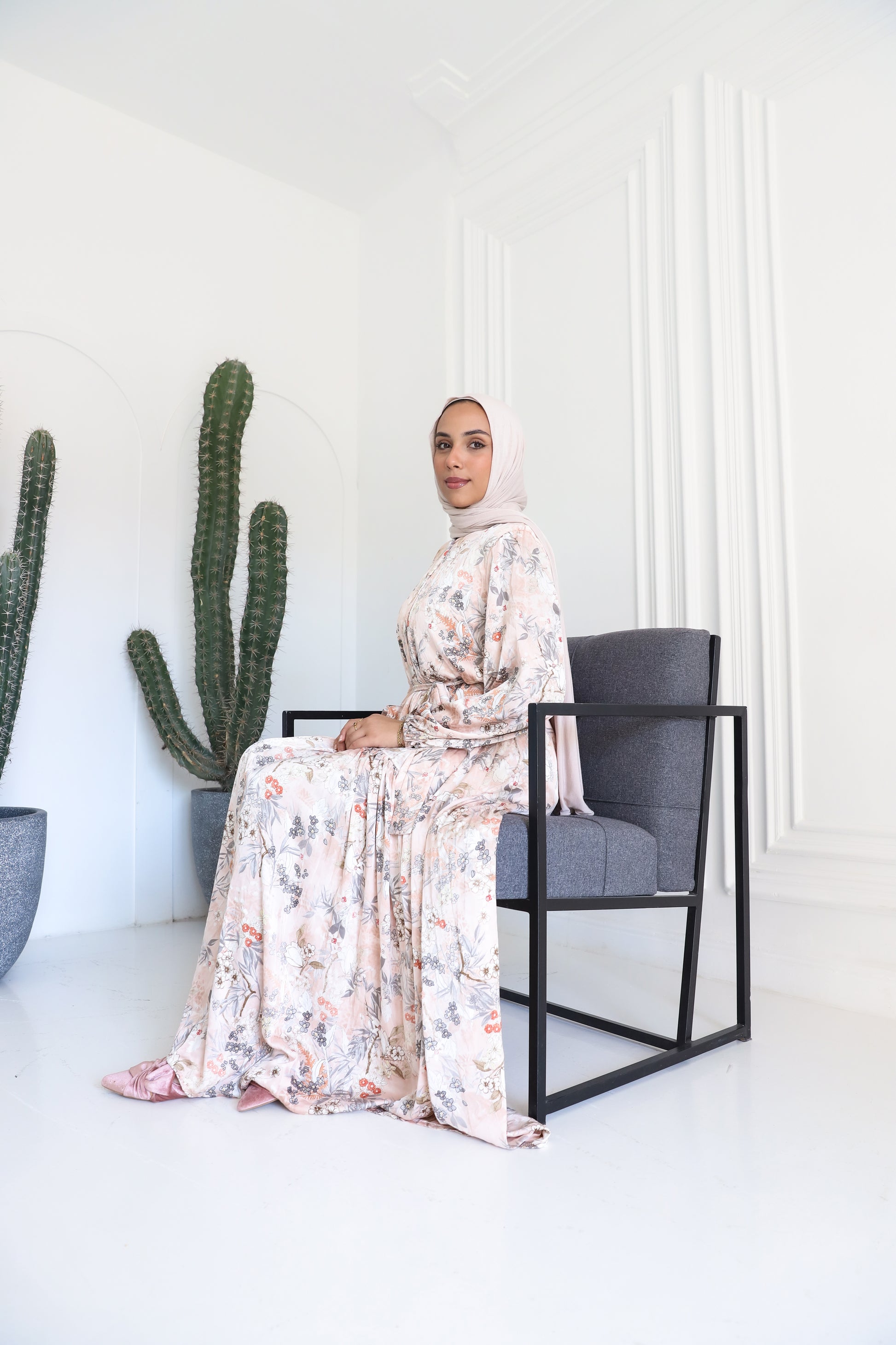 Vintage bloom Dress in Rose